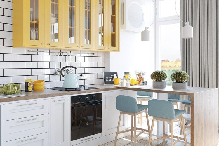 24 Elemen Penting Agar  Desain Dapur  Sempit Terasa Luas 