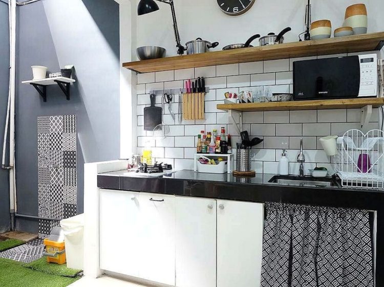 10 Inspirasi Model Dapur  Kecil Dengan Tampilan Cantik dan 