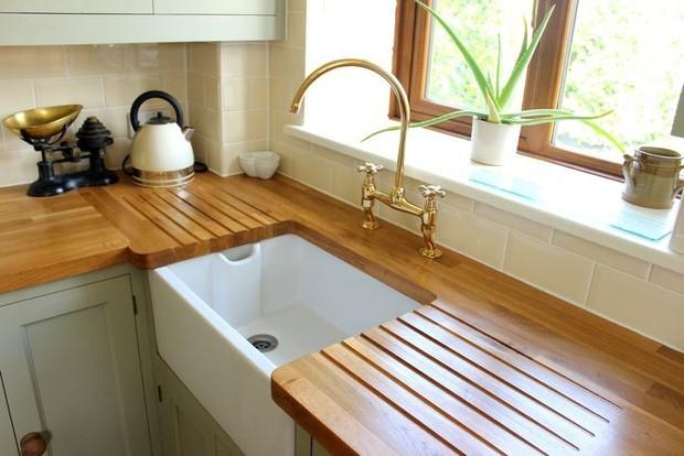 Dapur Cantik Minimalis dengan Ornamen Kayu Dapur Cantik