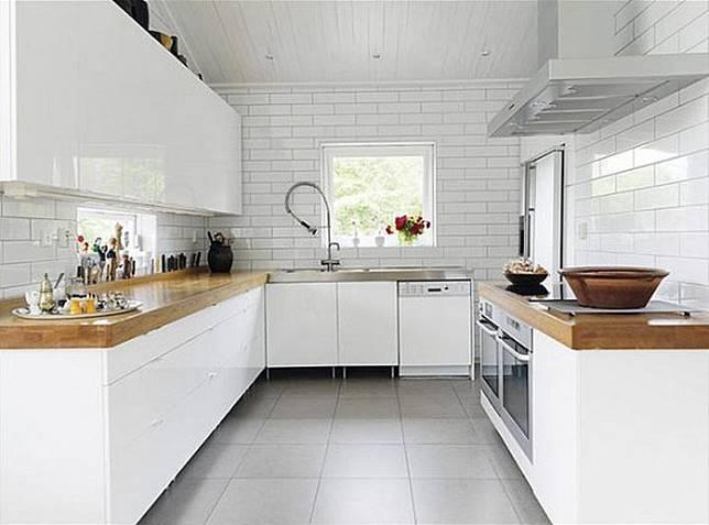 Dapur Bersih Minimalis Bentuk U Dapur Bersih Minimalis