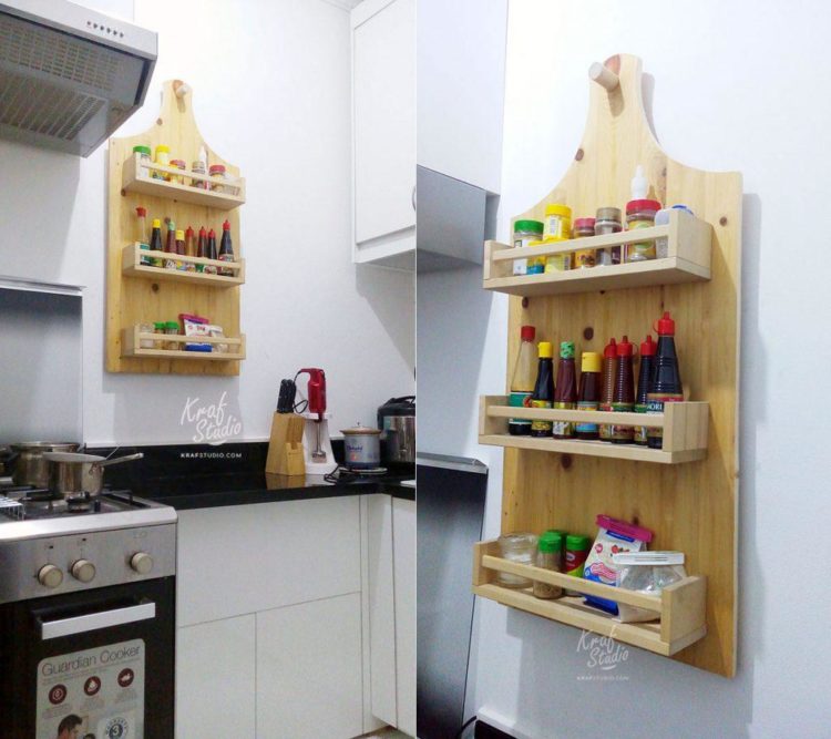 Tips Menciptakan Dapur Luas // Furniture Dapur Dari Kayu Minimalis ...